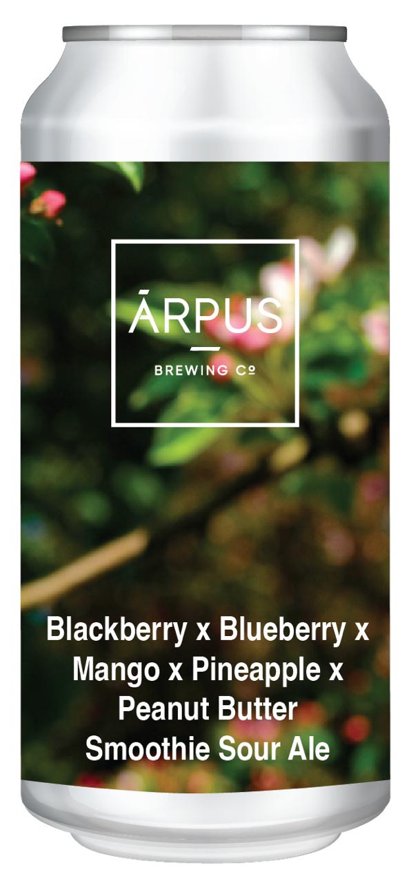 ארפוס Blackberry x Blueberry x Mango x Pineapple x Peanut Butter Smoothie Sour Ale