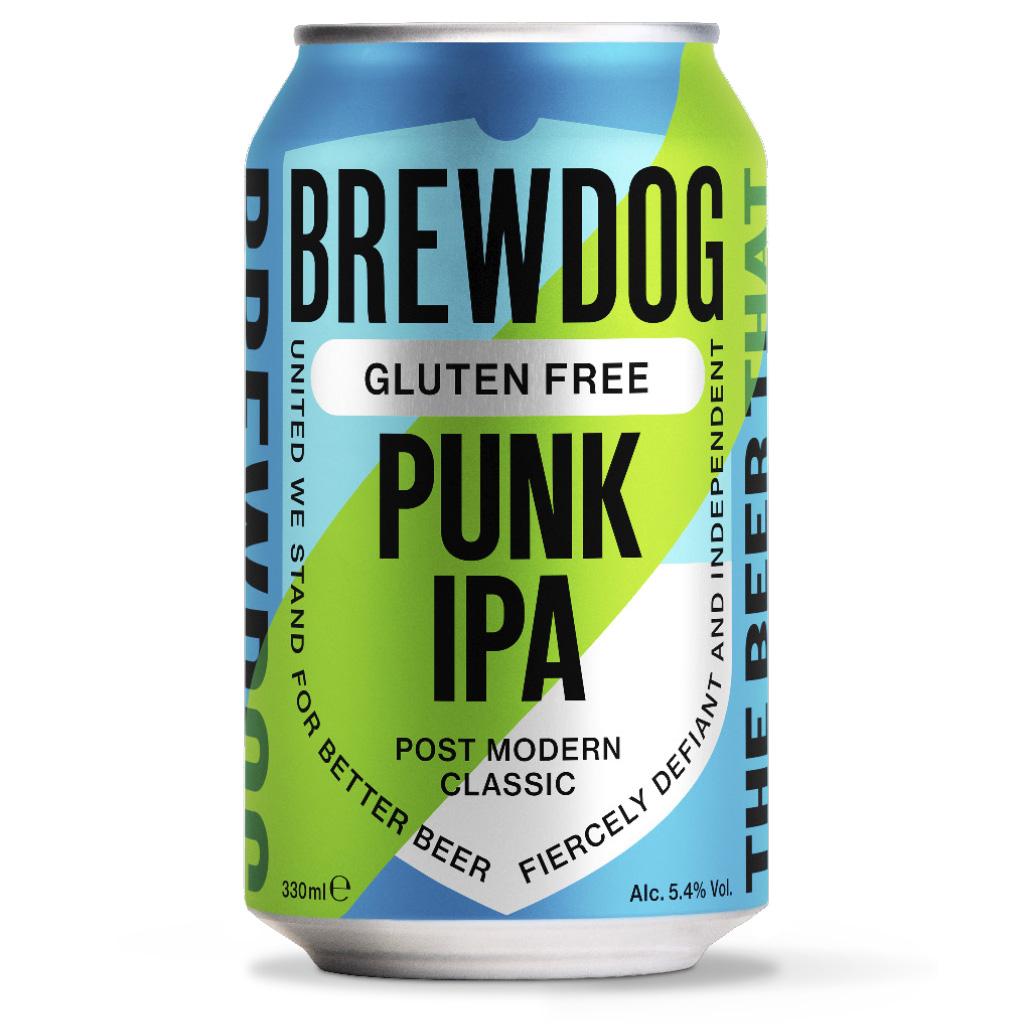 ברודוג פאנק איי פי איי ללא גלוטן Punk IPA glutten free פחית (חסר במלאי)