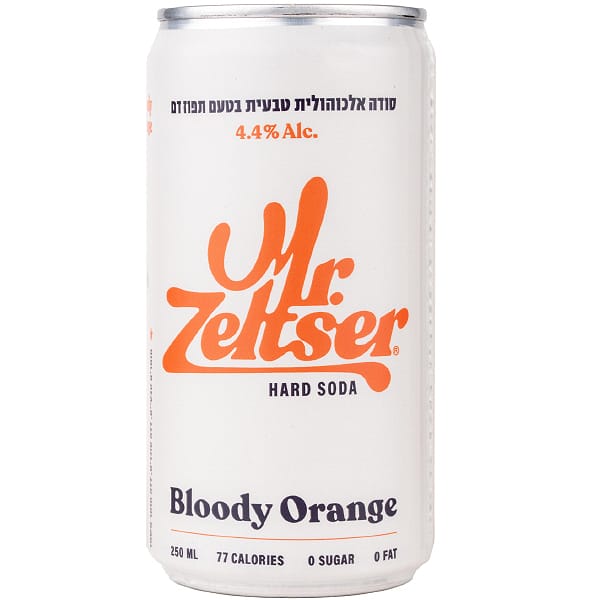 פחית מר זלצר Seltzer תפוז דם 