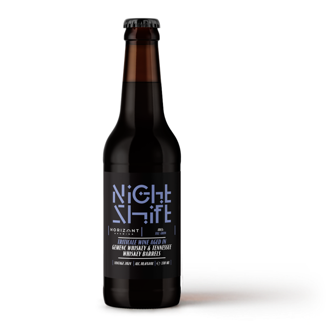 הוריזונט Night Shift 2024 Triticale Wine Aged in Gemenc Whiskey & Tennessee Whiskey Barrels