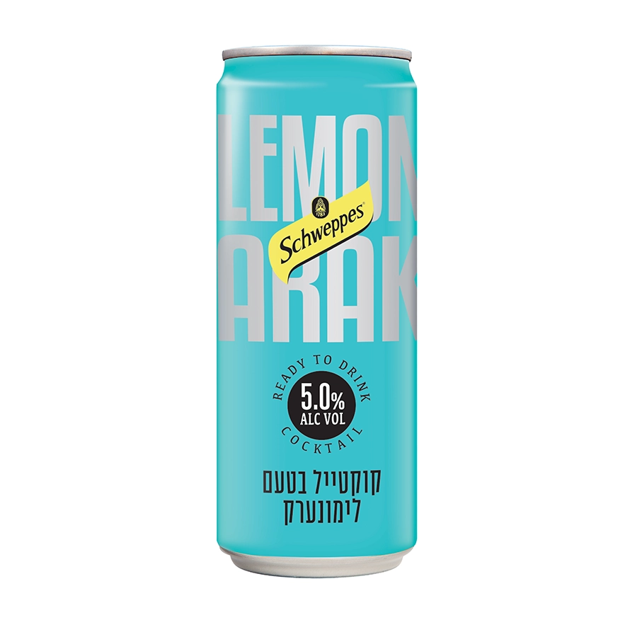 שוופס קוקטייל לימונערק 330 מ"ל פחית 